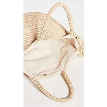 MAR Y SOL Women's Milos Bag, Natural, Tan, One Size