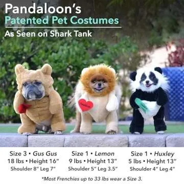 Pandaloon Polar Bear Dog Halloween Costumes for Small Dogs