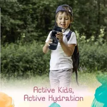 Crafty Engineer Monster Truck Water Bottle for Kids