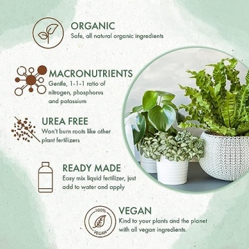 Organic Indoor Plant Food - All-Purpose Liquid Fertilizer