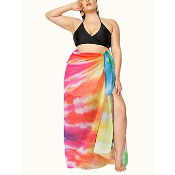 Chic MissShorthair Womens Chiffon Beach Sarong Wrap