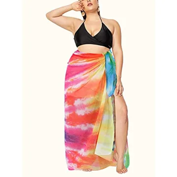 Chic MissShorthair Womens Chiffon Beach Sarong Wrap