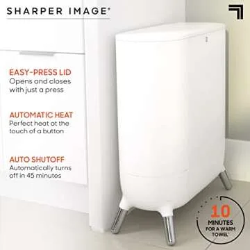 Sharper Image Towel Warmer with Aromatherapy for Comfort