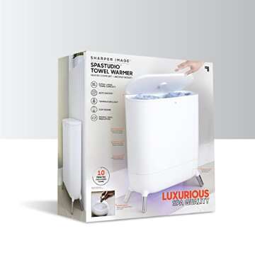 Sharper Image Towel Warmer with Aromatherapy for Comfort
