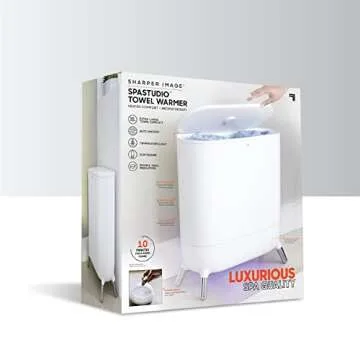 Sharper Image Towel Warmer with Aromatherapy for Comfort