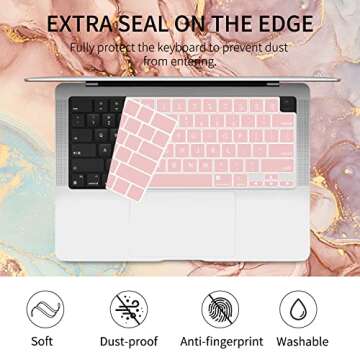 Watbro Marble Case for 2021 MacBook Pro 14" - Must Have!