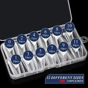 Moxluck Full Cover Duck Nail Tips for Creative Nail Art