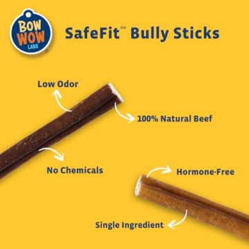 Bow Wow Labs 6" Bully Sticks | 100% Natural Treats