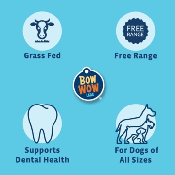 Bow Wow Labs 6" Bully Sticks | 100% Natural Treats