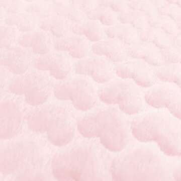 PETHUR Plush Dog Blankets for Small Dogs, Small Cat Blankets for Indoor Cats, Super Soft Sherpa Puppy Blanket Washable, Pet Throw Blanket for Couch, 20"x30", Pink