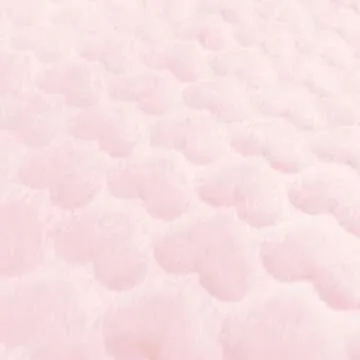 PETHUR Plush Dog Blankets for Small Dogs, Small Cat Blankets for Indoor Cats, Super Soft Sherpa Puppy Blanket Washable, Pet Throw Blanket for Couch, 20"x30", Pink