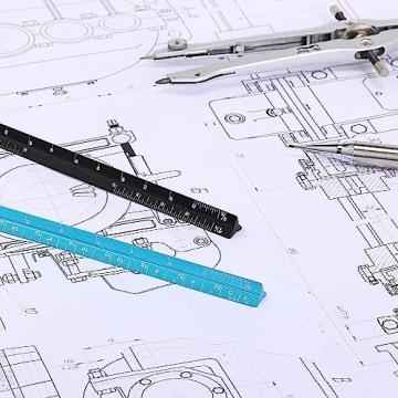 Mr. Pen Architect Scale Rulers - 6 Inch Set