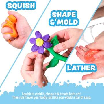 Tub Works® Bath Dough™ for Creative Kids Bath Fun