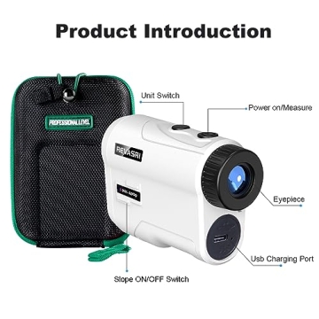 REVASRI 1000YDS Golf Rangefinder with Slope and Vibration