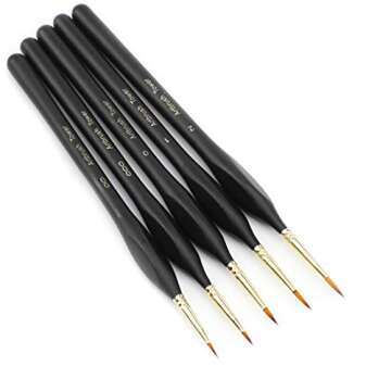 Micro Detail Paint Brush Set - Precision Tools for Modeling and Miniature Painting