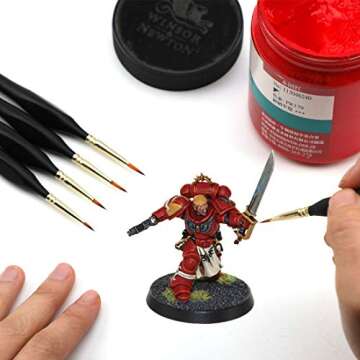 Micro Detail Paint Brushes - Perfect for Miniature Artists
