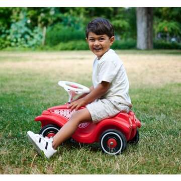 BIG Bobby Car Classic Ride-On Vehicle Red, No Installation