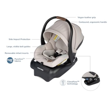 Maxi-Cosi Mico Luxe Infant Car Seat - Lightweight Safety