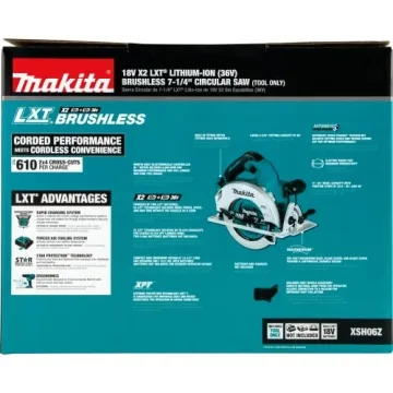 Makita XSH06Z 18V Cordless Circular Saw for Professionals