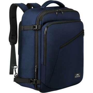 MATEIN Weekender Backpack - Expandable Travel Backpack for Business & Weekend Getaways