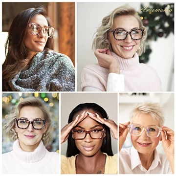 Trendy AMOMOMA 3PACK Retro Reading Glasses for All