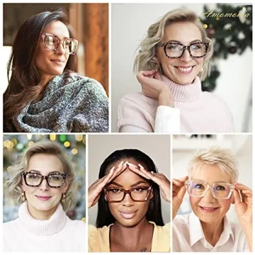 Trendy AMOMOMA 3PACK Retro Reading Glasses for All