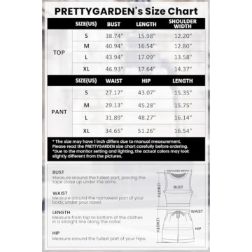 PRETTYGARDEN Women's Summer Casual Tracksuit Set