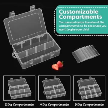 Snack Box Set for Kids - Customizable, Dishwasher Safe Containers