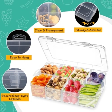 Snack Box Set for Kids - Customizable, Dishwasher Safe Containers