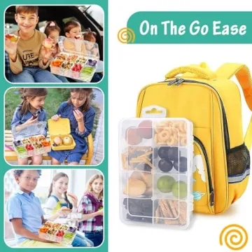 Snack Box Set for Kids - Customizable, Dishwasher Safe Containers