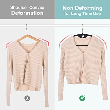 ESEOE Velvet Clothes Hangers - 50 Pack No Slip Space Saver