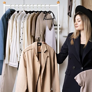 ESEOE Velvet Clothes Hangers - 50 Pack No Slip Space Saver