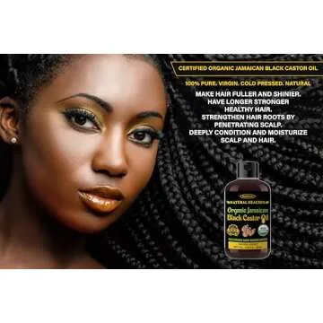 Jamaican Black Castor Oil (10.15 fl oz) - 100% Pure for Hair, Eyelash & Eyebrow Growth, Hair Loss Prevention Serum