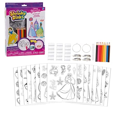 Shrinky Dinks Disney Princesses Kit: 15 Shrinky Dinks & Arts and Crafts Fun