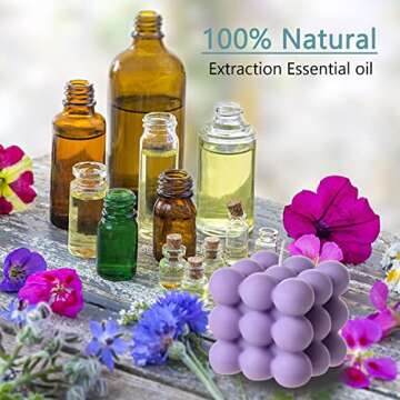 ACITHGL Bubble Candles: Stylish Scented Decor Set