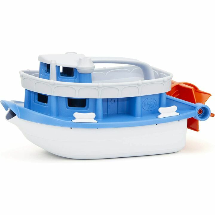 Green Toys Paddle Boat - Eco-Friendly Kids Bath Toy
