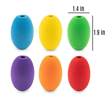 Basic Goods Pencil Pen Stylus Foam Egg Grips for Comfort