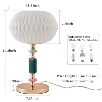 Elegant Milk Glass Table Lamp for Stylish Decor