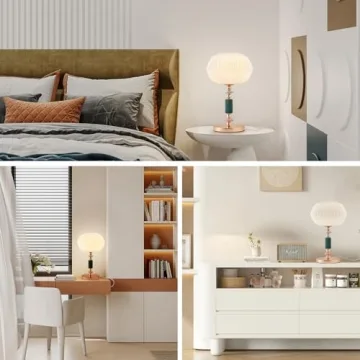 Elegant Milk Glass Table Lamp for Stylish Decor