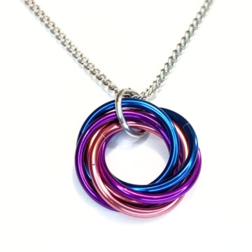 Möbii Necklaces (Multicolor) - Stylish Fidget Infinity Loop Jewelry Pendant