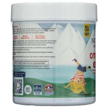 Nordic Naturals Omega-3 Gummies - 120 CT for Kids