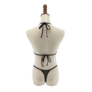 Buy SHERRYLO See Through Mesh Bikini Set (Black, M)