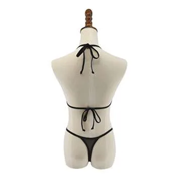 Buy SHERRYLO See Through Mesh Bikini Set (Black, M)