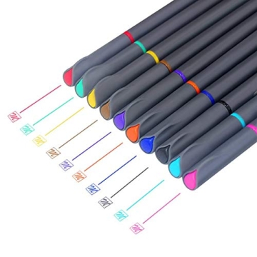 MyLifeUNIT Fineliner Color Pen Set for Sketching Art