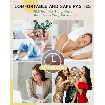 Niidor Silicone Nipple Covers for All-Day Comfort and Style