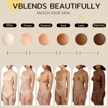 Niidor Silicone Nipple Covers for All-Day Comfort and Style