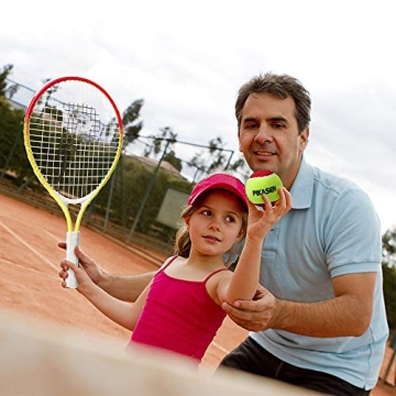 PIKASEN 17 Inch Kids Tennis Racket for Ages 4 and Under