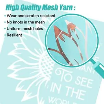 BAOFALI Christmas Tree Silkscreen Stencil,Reusable Self-Adhesive Silk Screen Printing, for Decor/Printing on Wood/Fabric/Wall/Cup/Plate/Glass/Paper, Home Christmas Decorations(8.5x11inch)