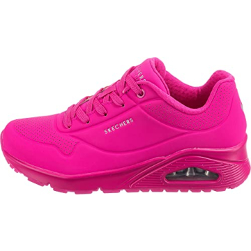 Skechers Hot Pink Uno-Night Shades Sneakers for Women