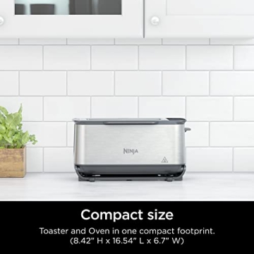 Ninja Foodi 2-in-1 Flip Toaster for Quick Cooking